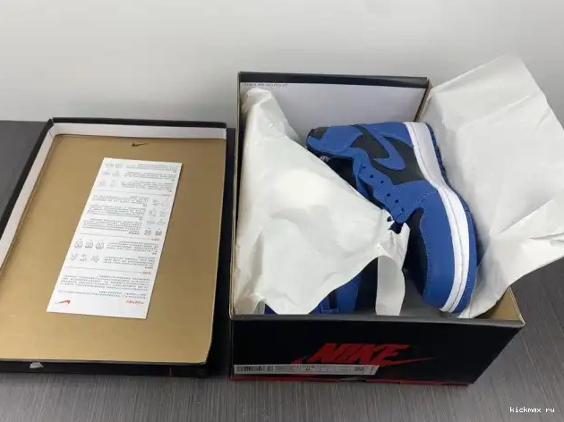 Cheap Kickmax Retro Jordan OG 1 High Air Blue' 'Dark Marina 555088-404 0420